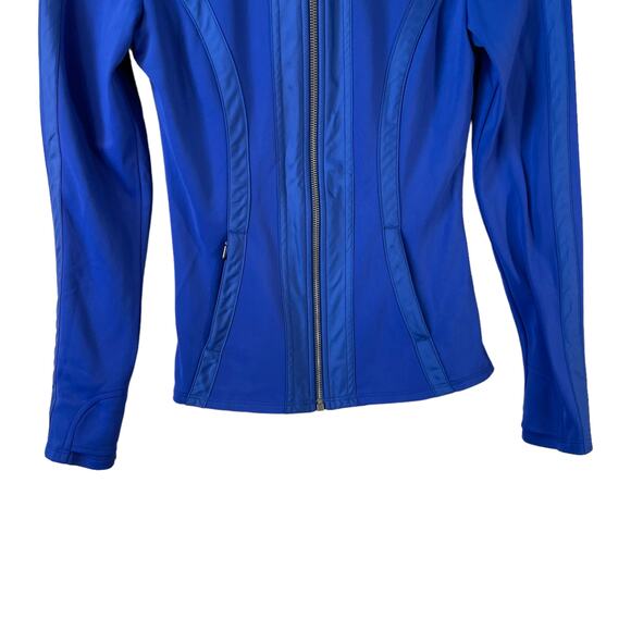 ATHLETA Women's Full Zip Hooded Verbier Fleece Lined Jacket Blue Size XXS - Picture 6 of 12